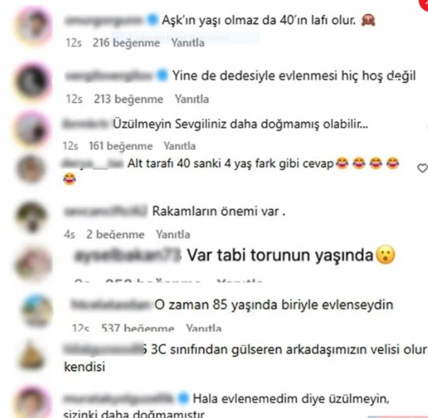 Mehmet Ali Erbil'e Yorum Yağmuru!