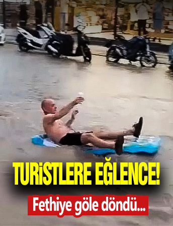 Fethiye'de Turistler Krizi Fırsata Çevirdi!