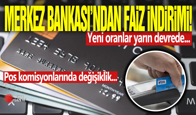 Merkez Bankası'ndan Kredi Kartı Faizlerinde İndirim!