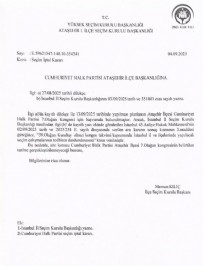  KONGRE - CHP'de Kongre Yapılmayacak!Tedbir kararı gereği...