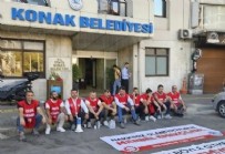  CEMİL TUFAY - Konak’ta yatmayan maaşlar  işçiyi sokağa döktü