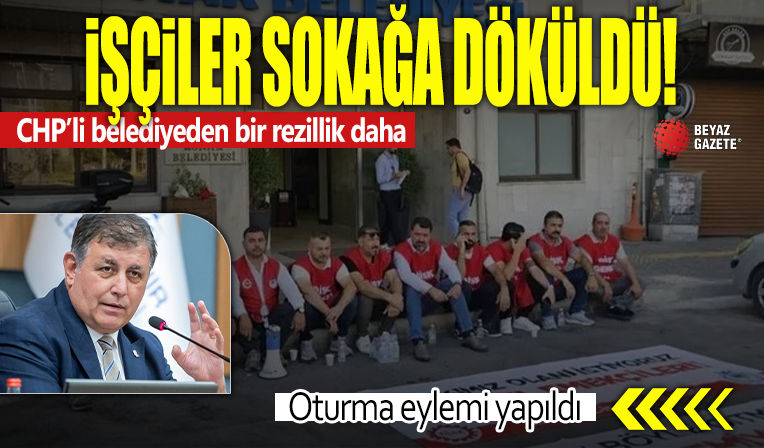 Konak’ta yatmayan maaşlar  işçiyi sokağa döktü