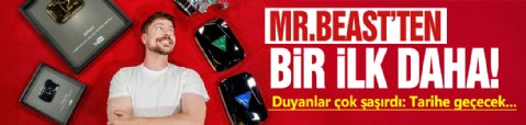 Mr.Beast'ten bir ilk daha! Duyanlar çok şaşırdı:Tarihe geçecek...