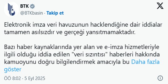E-İmza Yalanına Suç Duyurusu! BTK Açıkladı...