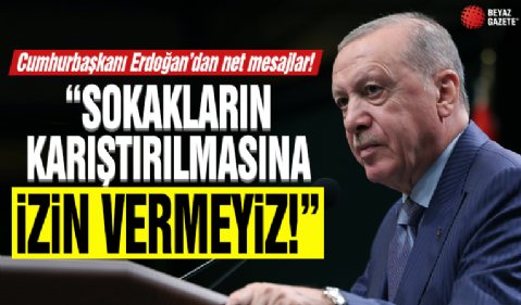 Cumhurbaşkanı Erdoğan’dan Kabine Toplantısı sonrası önemli açıklamalar