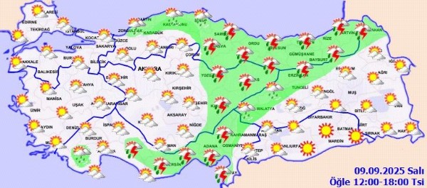 Meteoroloji Uyardı! Bu Bölgeler Dikkat...