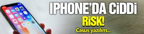 İphone'da Ciddi Risk!