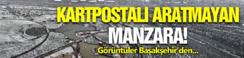 Başakşehir'de Kartpostallık Görüntüler!