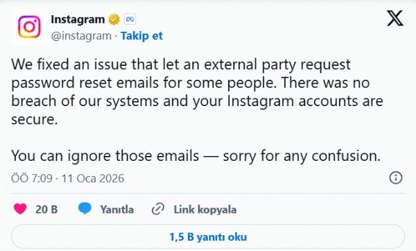 Instagram O Sorunu Çözdü!