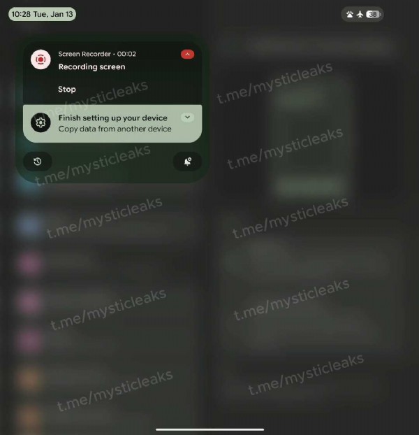 Android Bildirim Paneli Sızdı!