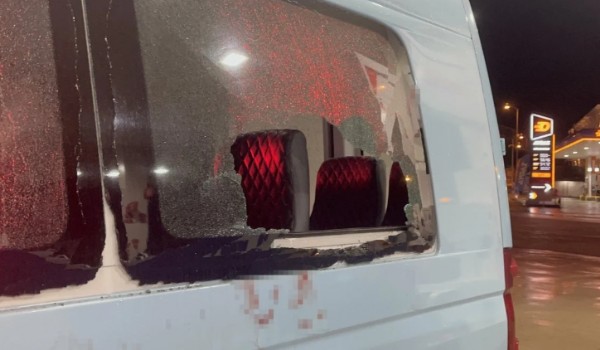 Alkollü Sürücü Camı Parçaladı!