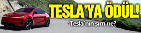 Tesla'ya Ödül!
