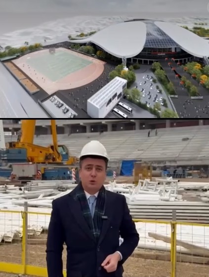 Ak Parti Ankara Milletvekili Osman Gökçek Ankara Stadyumu'nu Tanıttı!