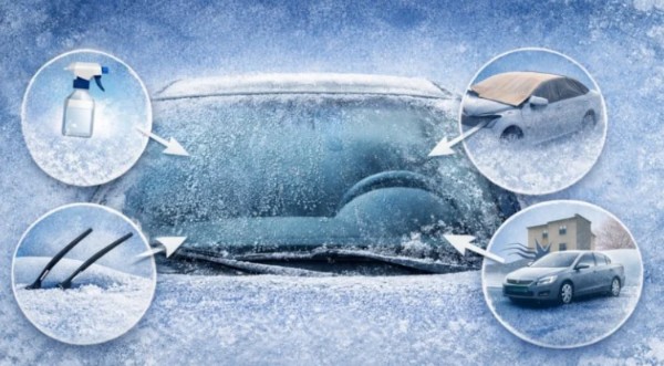 Aracınızı Buzlanmadan Kurtarın! 1 Dakika...