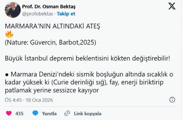 Marmara Depremi İçin Yeni Senaryo: Büyük Kırılma Engelleniyor mu?