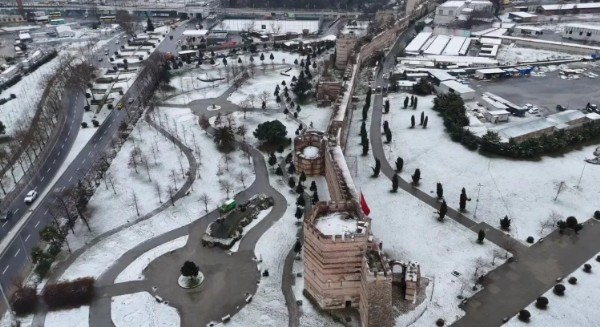 İstanbul'un Beyaz Manzarası!