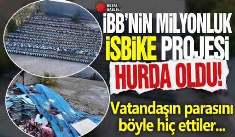 BB’nin milyonluk İSBİKE projesi hurda oldu! Vatandaşın parasını böyle hiç ettiler...