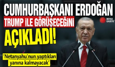 Cumhurbaşkanı Erdoğan'dan önemli açıklamalar