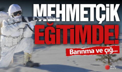Mehmetçik Eğitimde! Barınma ve Çığ...