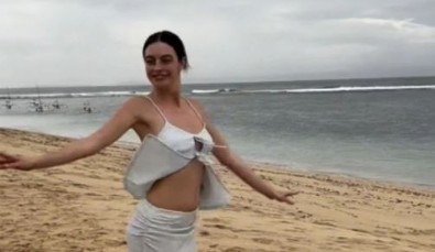 Bali'de hünerlerini sergiledi