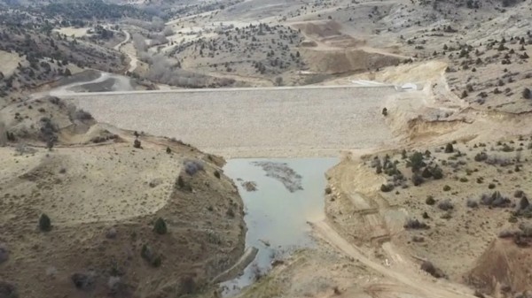 İbrahim Yumaklı duyurdu: Konya Selçuklu Tepekent Barajı'nda su tutuldu