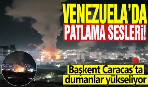 Venezuela'da art arda patlama