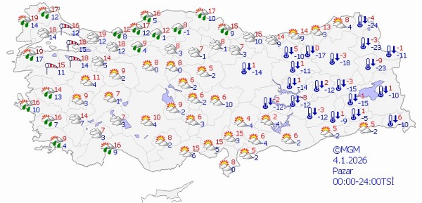 Meteoroloji Uyardı! Fırtına Geliyor...