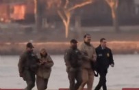 Tarihe geçen anlar! Maduro, helikopterle ABD Mahkemesi'ne götürüldü