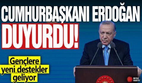 Cumhurbaşkanı Erdoğan'dan önemli açıklamalar