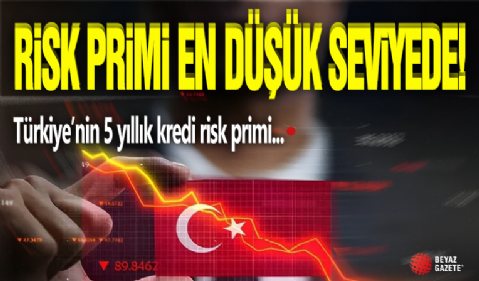 Türkiye'nin Risk Primi Düşük Seviyede!