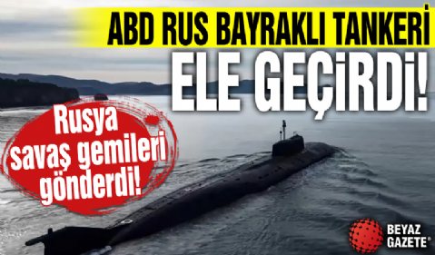 Atlantik Okyanusu’nda tehlikeli gerilim: ABD Rus bayraklı tankere operasyon başlattı!