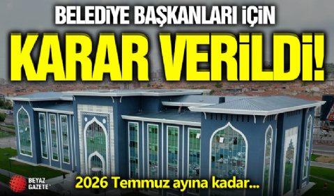 Belediye Başkanlarının Maaşı Belli Oldu!