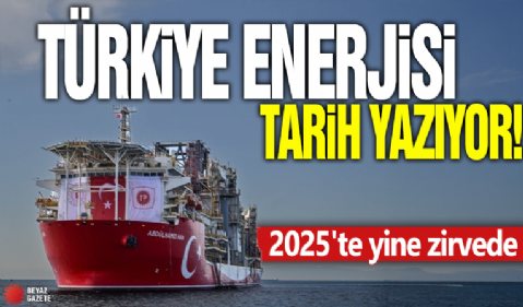 Türkiye enerjisi tarih yazıyor! 20252te yine zirvede