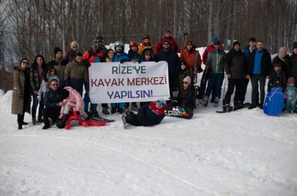 Rizeliler Kayak Merkezi İstiyor!