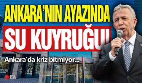 Ankara'nın Ayazında Su Kuyruğu Rezaleti!