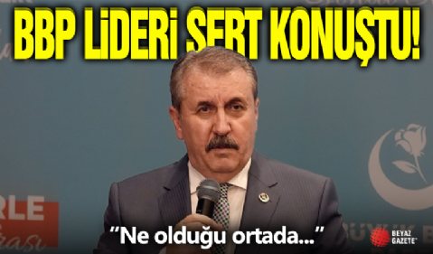 Mustafa Destici Sert Konuştu!
