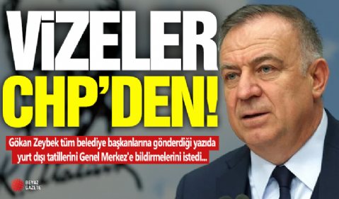 CHP'den Yurtdışı Yasağı!
