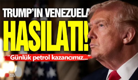 Trump Venezuela Kazancını Açıkladı!