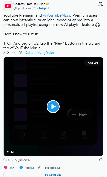 Sevilen Uygulamaya Yapay Zeka Desteği!