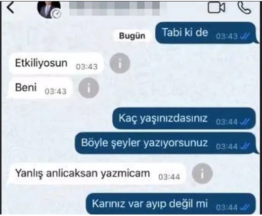 CHP'li Başkandan 16 Yaşındaki Kıza Taciz! İğrenç Mesajlar...