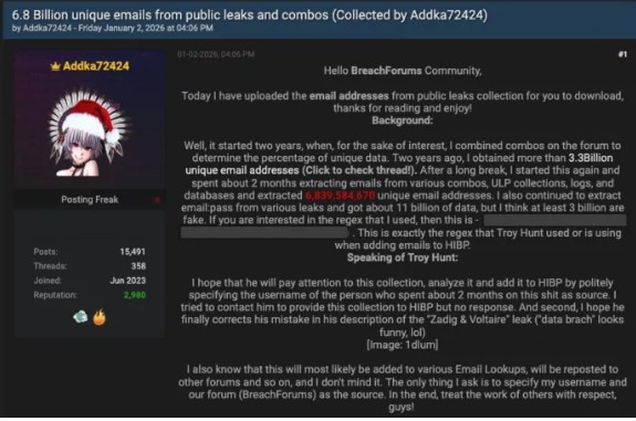 Milyarlarca E-Posta Çalındı!