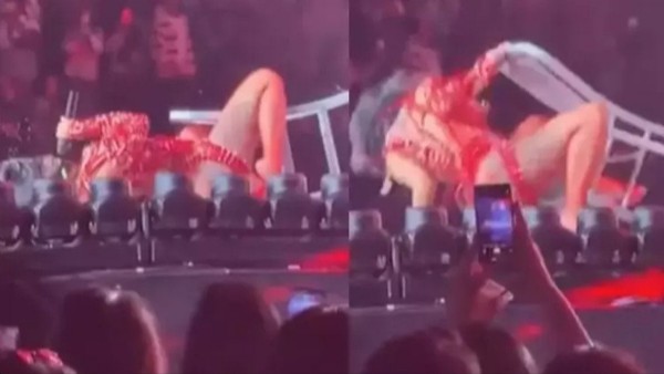 Cardi B'nin Sahne Kazası