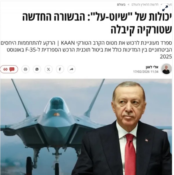 Türkiye'nin Başarısı İsrail'i Rahatsız Etti! ' İspanya'nın Gözü KAAN'da '