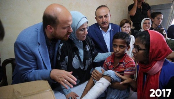 Bilal Erdoğan Arakanlı Müslümanları Ziyaret Etti