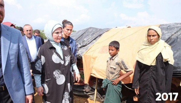 Bilal Erdoğan Arakanlı Müslümanları Ziyaret Etti