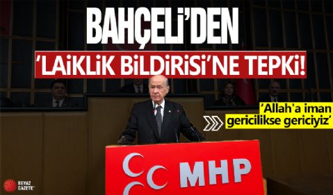 Bahçeli'den önemli açıklamalar