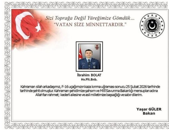 Balıkesir'de F-16 Savaş Uçağı Otoyola Düştü!