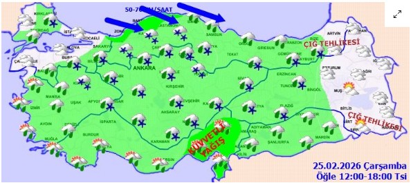 Meteoroloji Uyardı! Soğuklar Geri Dönüyor...