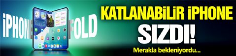 İşte Katlanabilir İphone! Tasarımı Sızdı...