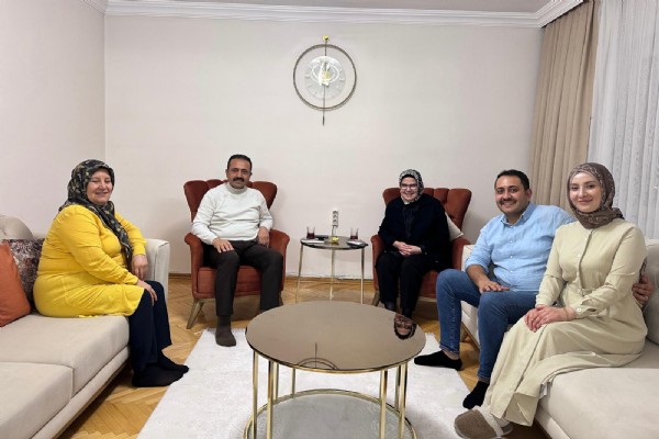 Böhürler’den Aslan Ailesi’ne İftar Ziyareti